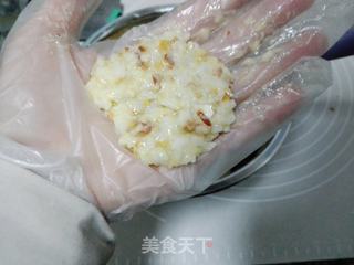 【浙江】花生肉末米饭饼的做法步骤:4