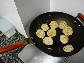 【浙江】花生肉末米饭饼的做法步骤:5