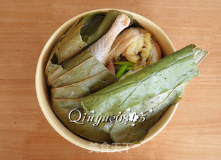 【江苏】荷叶鸡的做法步骤:5