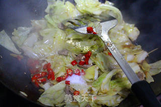 手撕包菜的做法步骤:6