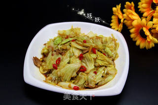 手撕包菜的做法步骤:10