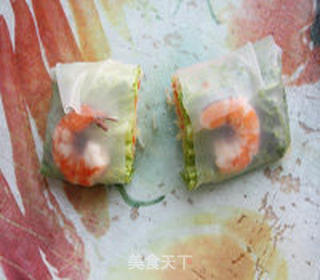 【越南】鲜虾春卷的做法步骤:16