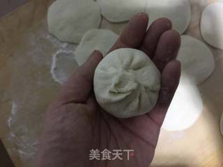 【东北】芽菜猪肉水煎包的做法步骤:14