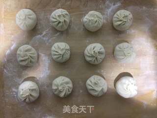 【东北】芽菜猪肉水煎包的做法步骤:15