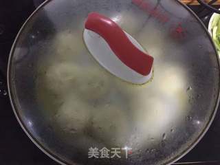 【东北】芽菜猪肉水煎包的做法步骤:20