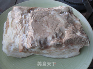 【河南】笋丝干豆角扣肉的做法步骤:3