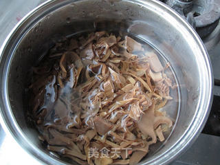 【河南】笋丝干豆角扣肉的做法步骤:13