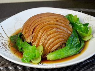 【河南】笋丝干豆角扣肉的做法步骤:20