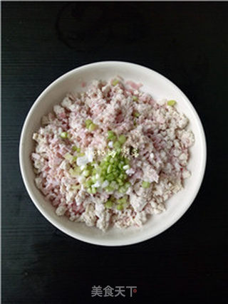 【四川】豆腐火腿丸子的做法步骤:3