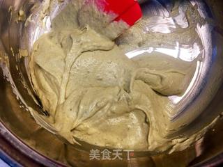 抹茶椰香北海道戚风的做法步骤:20