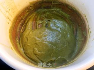抹茶椰香北海道戚风的做法步骤:17