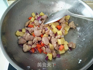 【东南亚】咖喱鸡肉饭的做法步骤:4