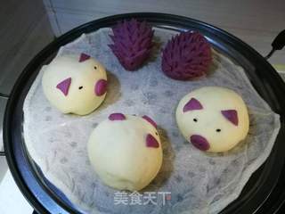 猪猪馒头的做法步骤:11