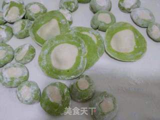【东北】翡翠白菜饺子的做法步骤:4
