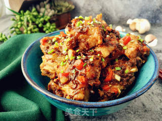 【东北】豆豉蒸排骨的做法步骤:5