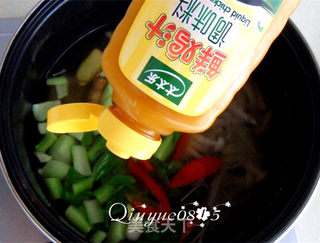 【陕西】鲜香杂菌芙蓉汤的做法步骤:6