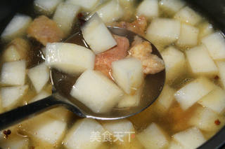 【辽宁】清炖萝卜牛肉汤的做法步骤:11