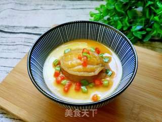 【天津】鲍鱼蒸蛋羹的做法步骤:8