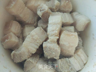 【东北】笋丝红烧肉的做法步骤:3