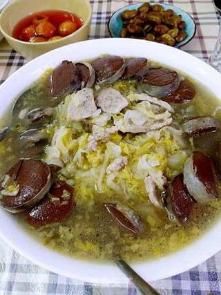 【东北】酸菜白肉血肠的做法步骤:7