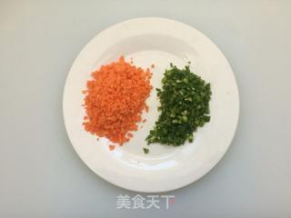 【东北】鲜蔬鸡蛋饼的做法步骤：2