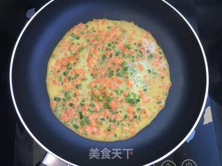 【东北】鲜蔬鸡蛋饼的做法步骤:8