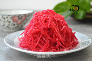【东北】糖醋心里美的做法步骤:5