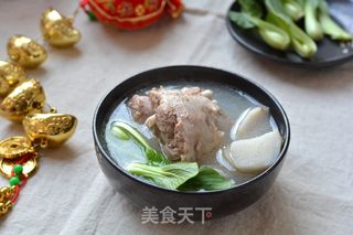 【北京】肉骨山药汤的做法步骤：6