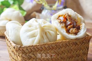 【天津】香菇卤肉包子的做法步骤:16