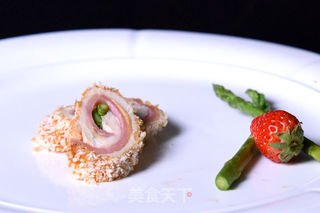 爆浆起司鸡肉卷——德普烘焙实验室的做法步骤:10