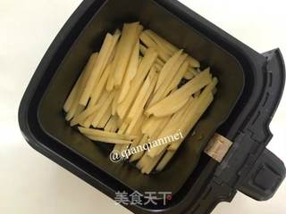 【山东】烤薯条的做法步骤:3