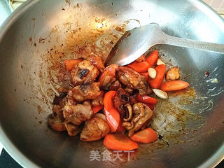 【东北】鸡腿烧莴笋胡萝卜的做法步骤:6