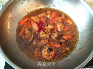 【东北】鸡腿烧莴笋胡萝卜的做法步骤:7