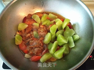 【东北】鸡腿烧莴笋胡萝卜的做法步骤:8