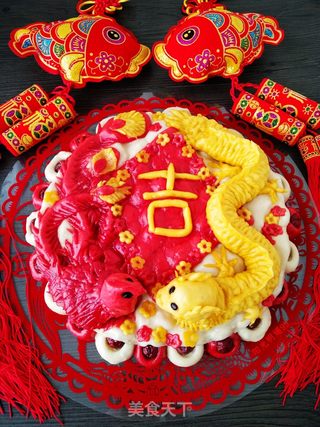 【河南】龙凤呈祥枣花馍(创意面点)的做法步骤:30