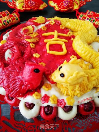 【河南】龙凤呈祥枣花馍(创意面点)的做法步骤:31