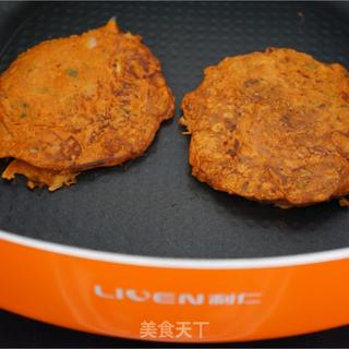 【韩国】韩式泡菜饼的做法步骤:11