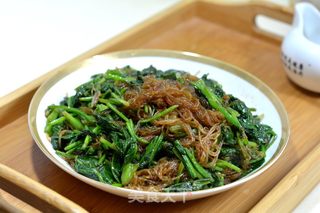 【北京】菠菜粉丝的做法步骤:10