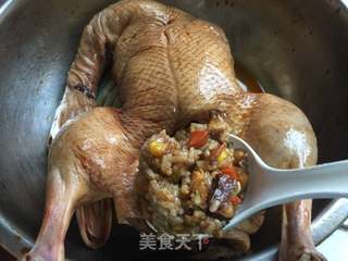 【苏州】糯米八宝鸭的做法步骤:11