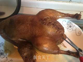 【苏州】糯米八宝鸭的做法步骤:18