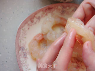 【天津】黄金富贵虾球的做法步骤:3