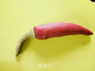 【四川】仿真辣椒馒头的做法步骤:5