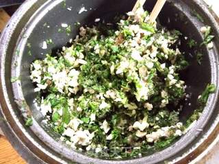 【苏州】荠菜蘑菇鲜肉水饺的做法步骤:5