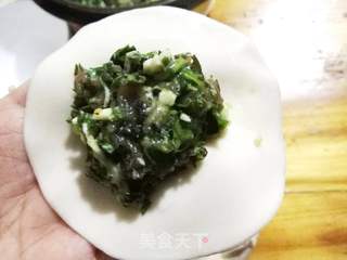 【苏州】荠菜蘑菇鲜肉水饺的做法步骤：6