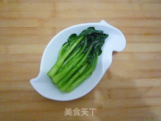 白灼菜心的做法步骤:7