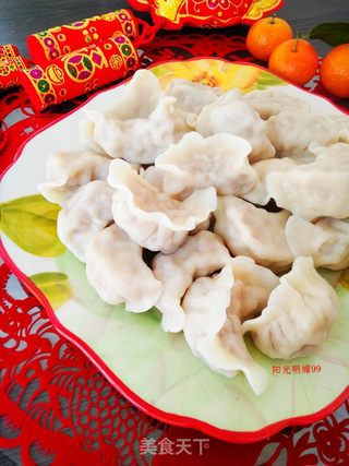 【河南】白萝卜猪肉饺子的做法步骤:9