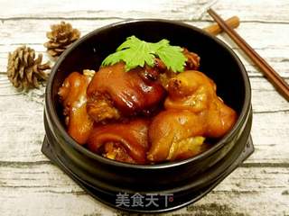 【天津】红烧猪蹄的做法步骤:8