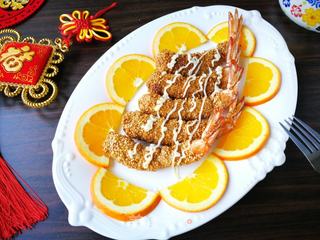 【烟台】芝麻对虾的做法步骤：11
