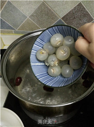 【四川】桂圆木瓜甜品的做法步骤:6