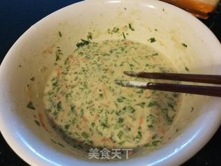 【山西】芹菜叶胡萝卜饼的做法步骤:8